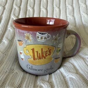 Gilmore Girls Mug Coffee Cup NEW LUKE’S Stars Hollow Artisan Painted Look